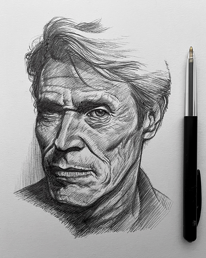 Willem Dafoe portrait