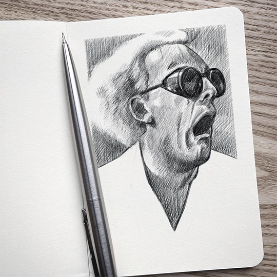 Doc Brown portrait